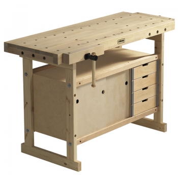Sjöbergs Hobelbank Nordic Plus 1450 mit Schrank 0042